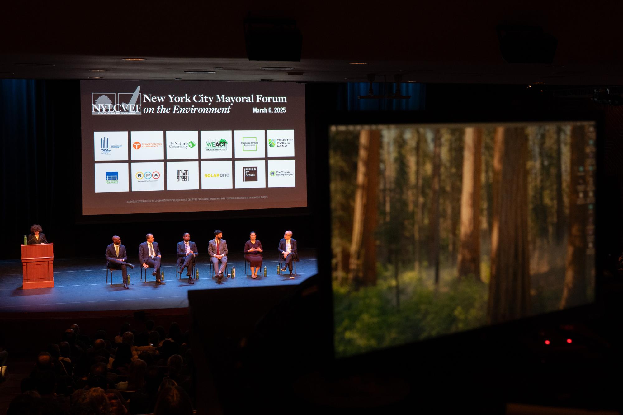 Anti-Trump agitator crashes climate town hall