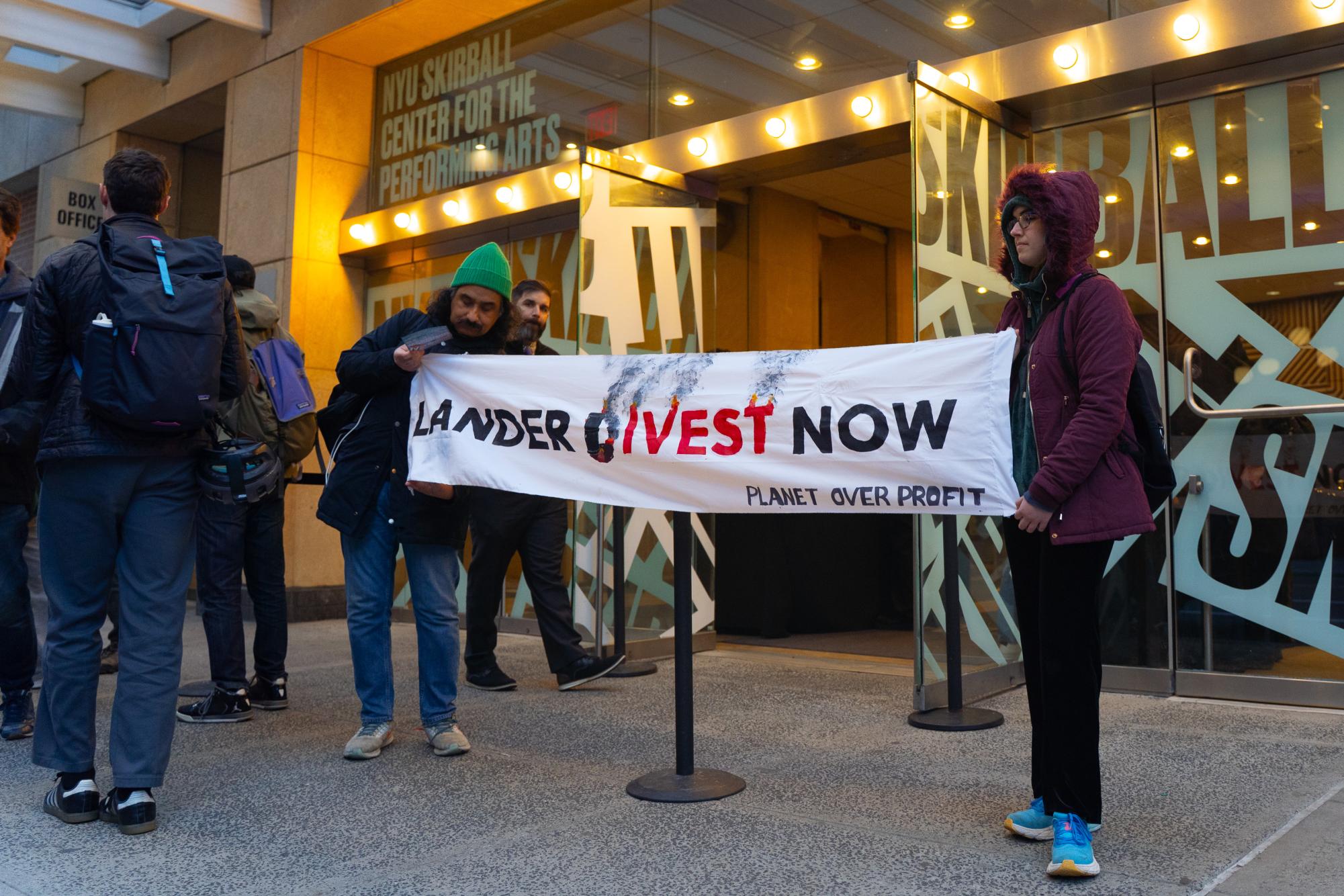 Anti-Trump agitator crashes climate town hall