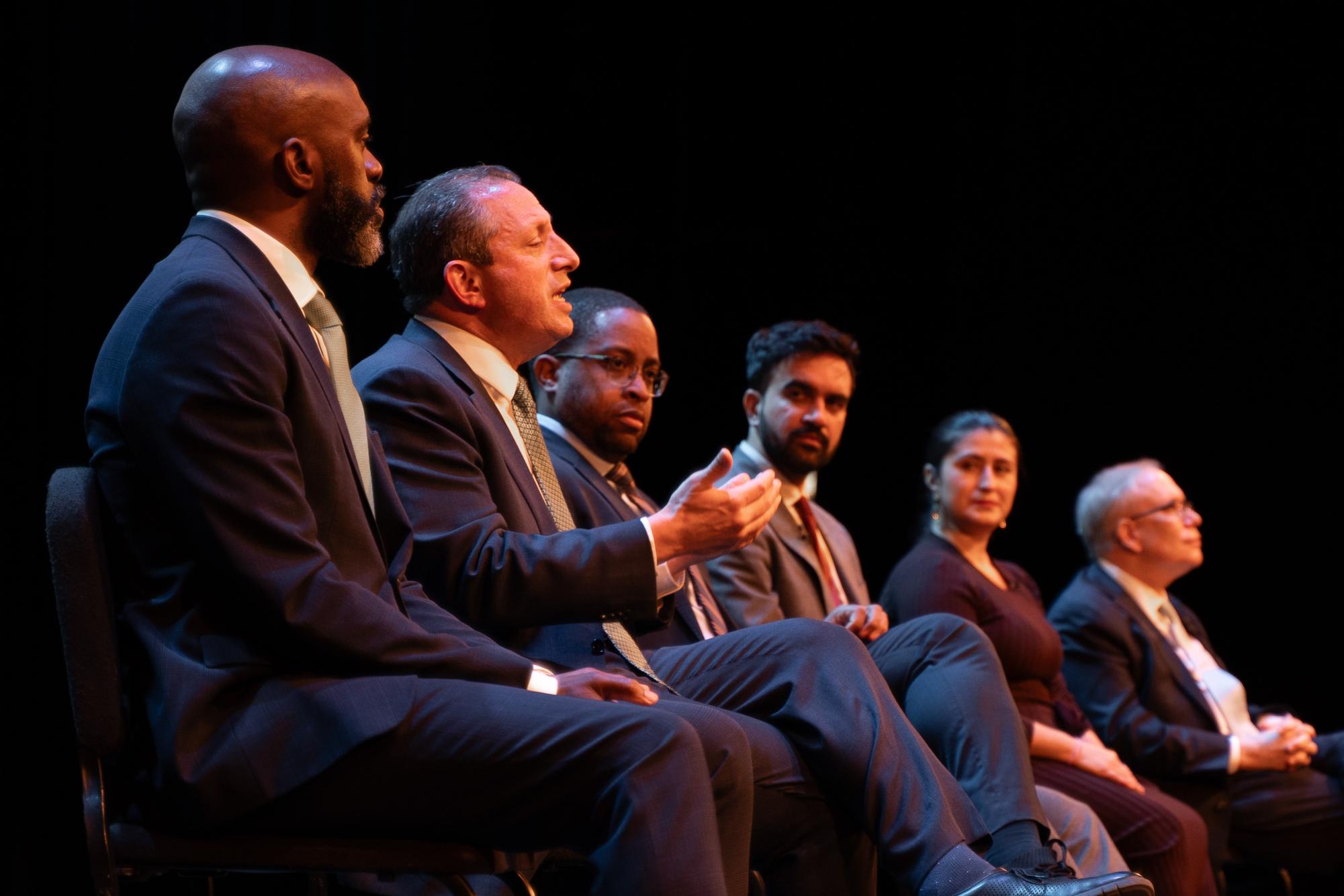 Anti-Trump agitator crashes climate town hall